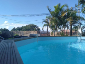 Villa de 3 chambres avec vue sur la mer piscine privee et jacuzzi a Saint Joseph